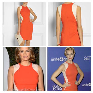 STELLA MCCARTNEY Victoria Illusion Sheath Dress